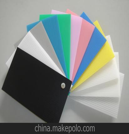 厂家促销 各种颜色 不同规格 塑料pp中空板实惠环保-「塑料板/片(卷)